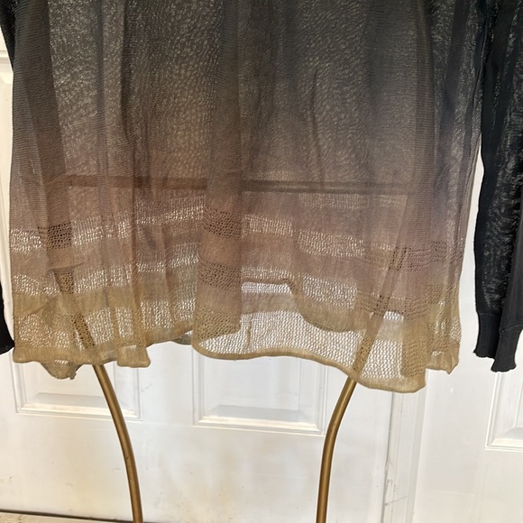 VIVIANA UCHITEL boutique sheer sweater top - Picture 6 of 10